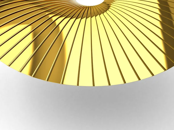 3D textures in GOLD — Stock Photo, Image