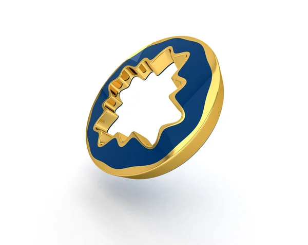 Logo abstracto - icono Imagen de stock