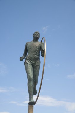 çalışan adam heykeli
