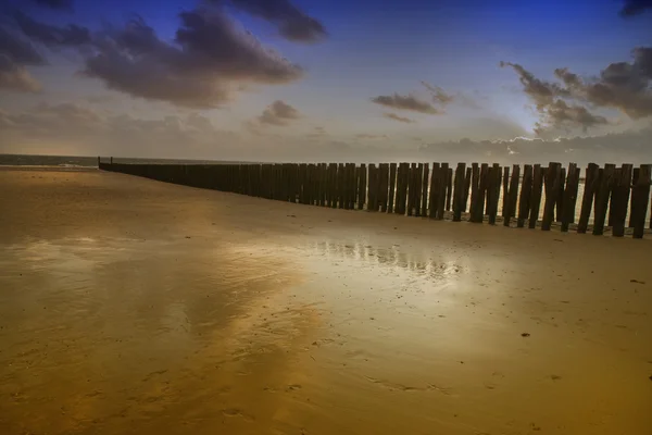 Pohled na pláž — Stock fotografie