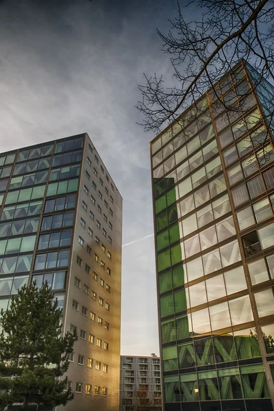 Apartamento Edifício — Fotografia de Stock