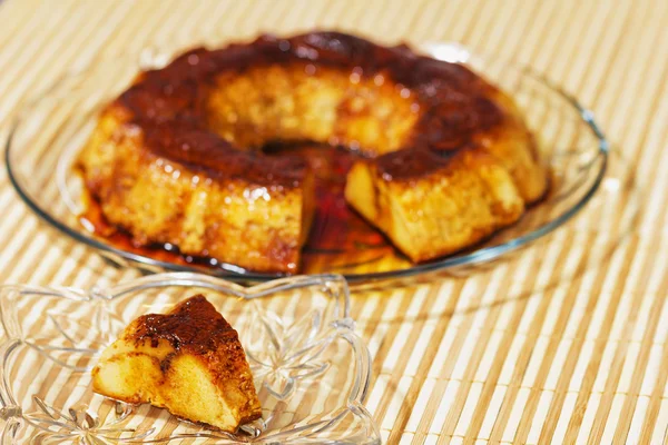 lezzetli krem karamelli tatlı