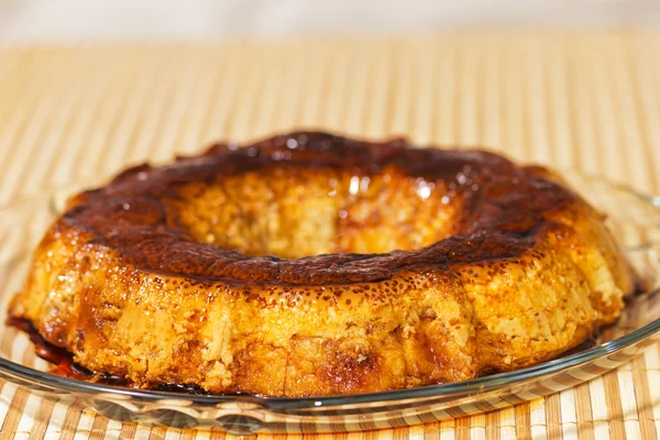 lezzetli krem karamelli tatlı