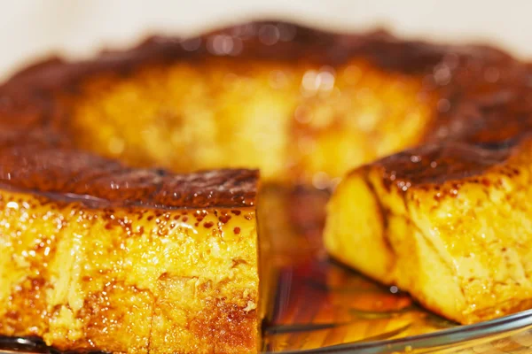 lezzetli krem karamelli tatlı