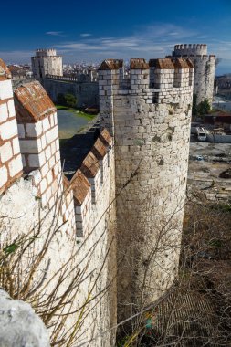 Yedikule hisarlar (yedi kule kale) İstanbul, Türkiye