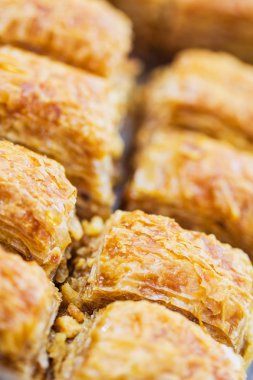 Türk baklava, Orta Doğu'da tanınmış yakın çekim.