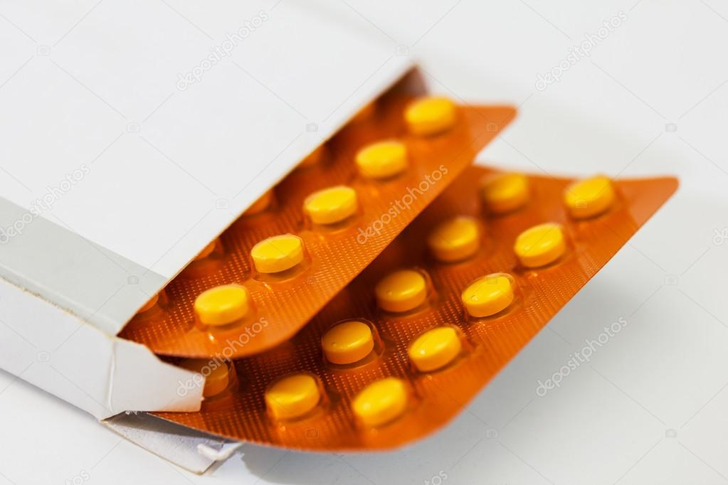 Medical, health-care concept, some medical colorful pills