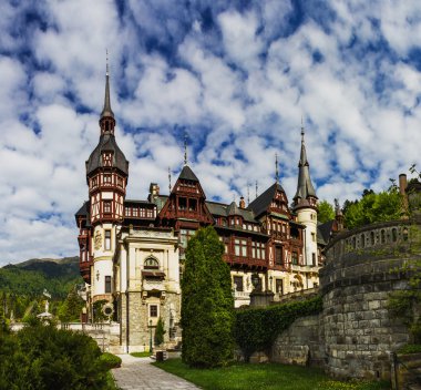 Peles Kalesi - Sinaia, Romanya, Transilvanya