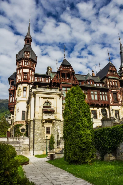 Замок Пелеш - Синая, Румунії, Трансільванії — стокове фото