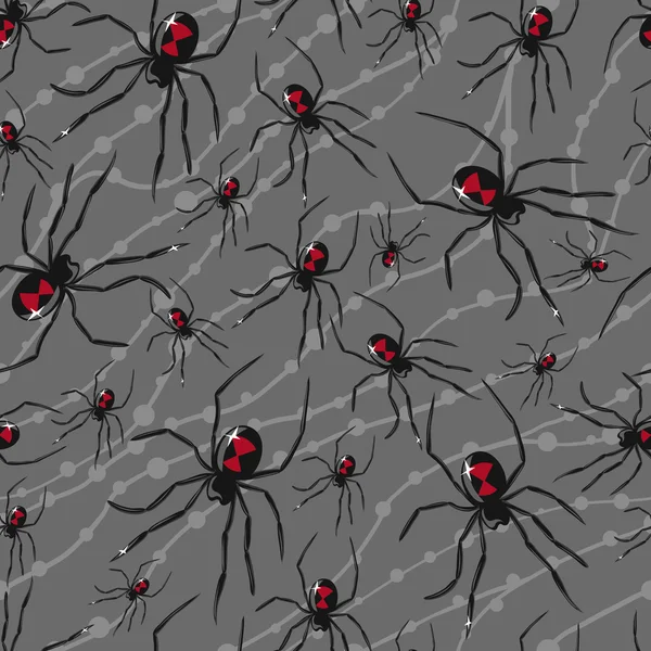 有毒的蜘蛛 — 图库矢量图片