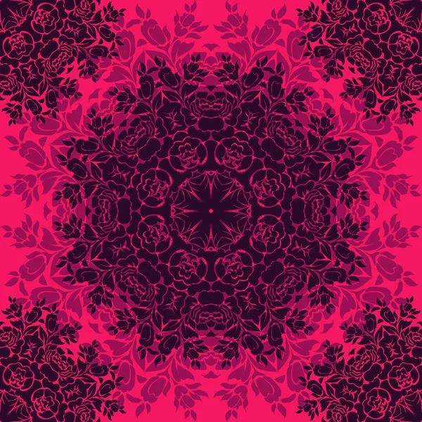 Fondo de lujo floral — Vector de stock