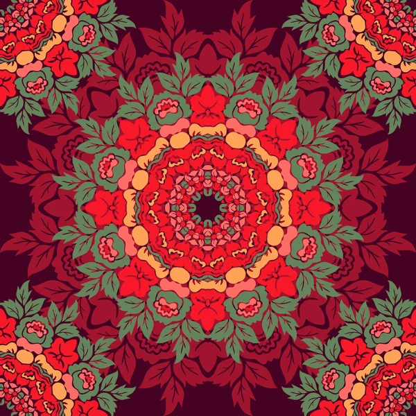 Fondo de lujo floral — Vector de stock