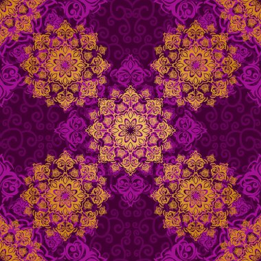 Barok damasko lüks arka plan