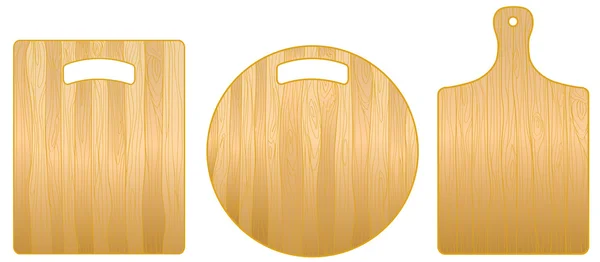 Conjunto de tablas de cortar — Vector de stock