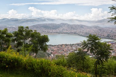 Şehri Cochabamba Bolivya görünümü