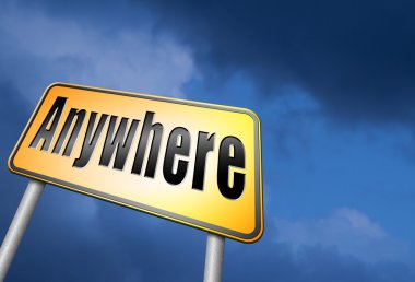dünya seyahat için her yerde 