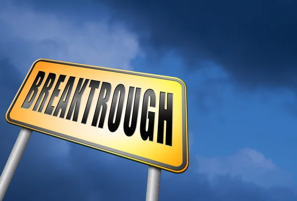 Breakthrough an important discovery — Stock Photo, Image