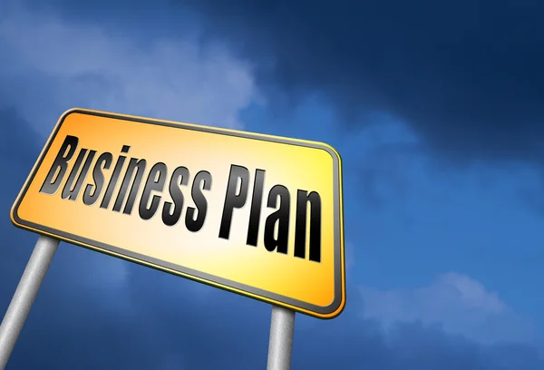 Business plan or strategy — Stock Photo, Image