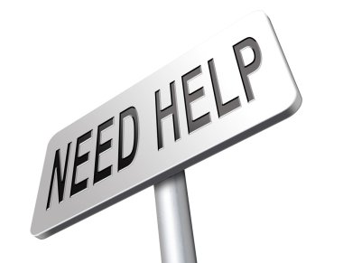 Yardıma ihtiyacım var ya da yardım eli istedi