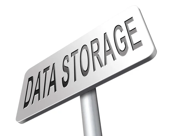Gestión del almacenamiento de datos —  Fotos de Stock