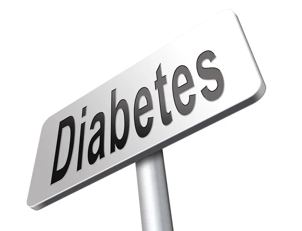 Diabetes find causes — Stock Photo, Image