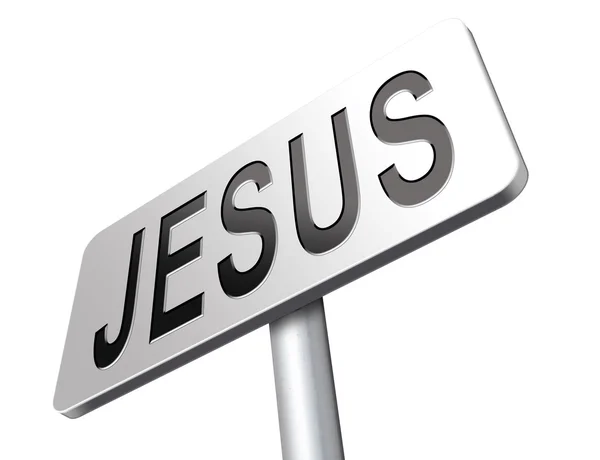 Jezus toonaangevende manier — Stockfoto