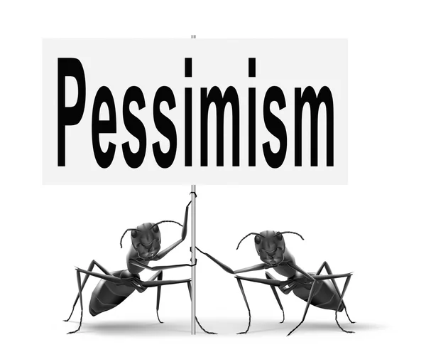 Pessimismo, cattivo umore — Foto Stock