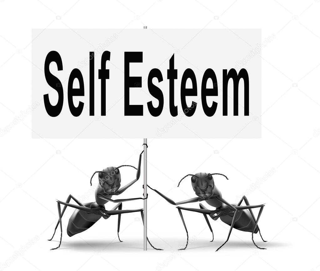 Self esteem or respect confidence