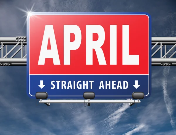 April Frühlingsmonat — Stockfoto