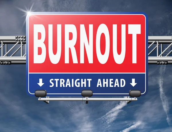 Burnout or work stress. — Stock Photo, Image