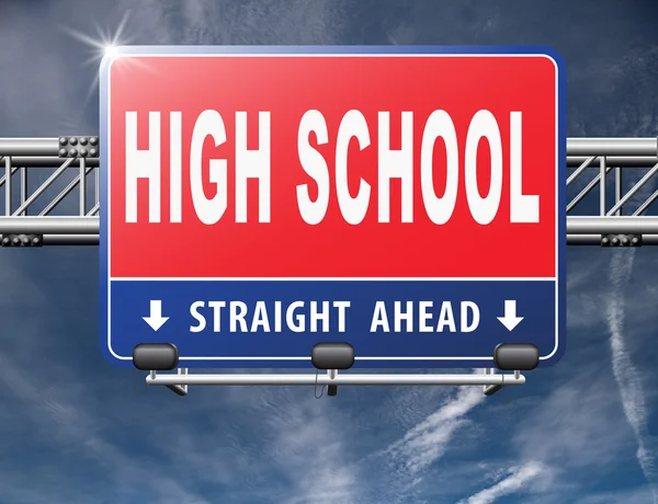 High school education choice — Stock Photo, Image