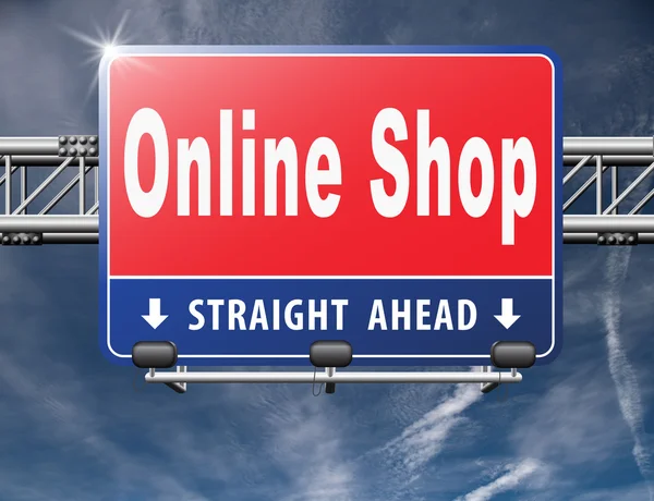Online vásárlás az interneten — Stock Fotó