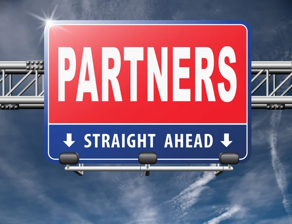 Partners our business — Stock Photo, Image