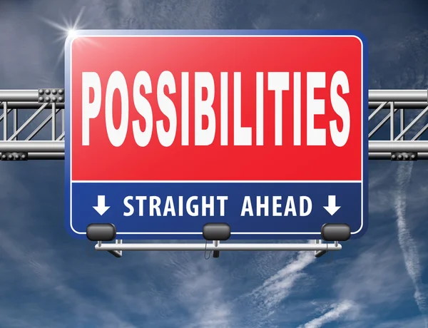 Possibilidades e oportunidades alternativas — Fotografia de Stock