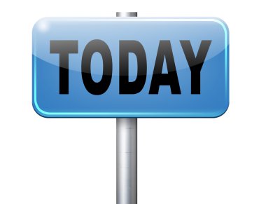 Bugün konser yol işareti