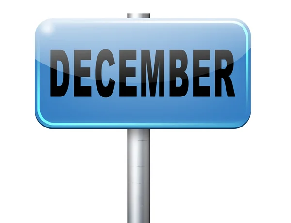 Dezembro do mês passado — Fotografia de Stock