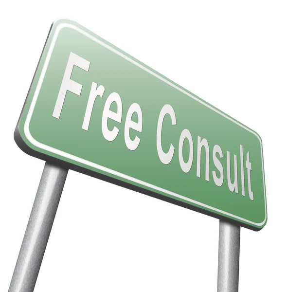 Free consult icon — Stock Photo, Image