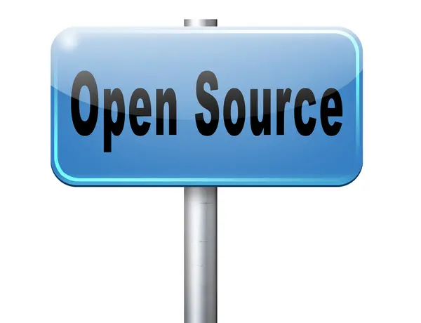 Programma open source — Foto Stock