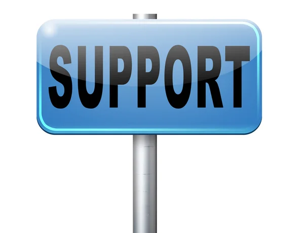 Support desk icon — Stock Photo, Image