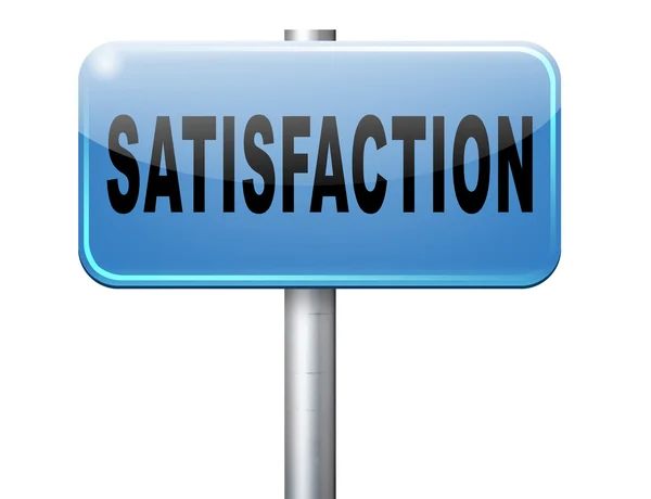 Satisfaction customer service — Stock Photo, Image