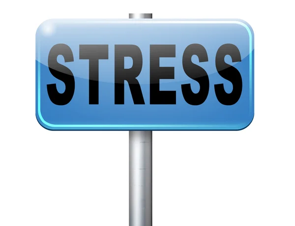 Trastorno del estrés del trabajo agudo — Foto de Stock