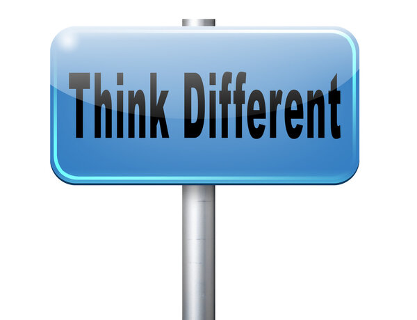 Think different and outside 