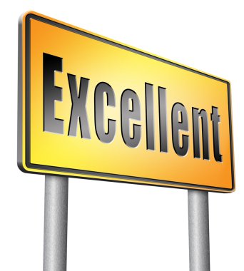 mükemmel yol işareti billboard.