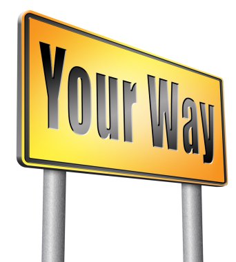 senin yol ya da hiçbir şekilde almak 