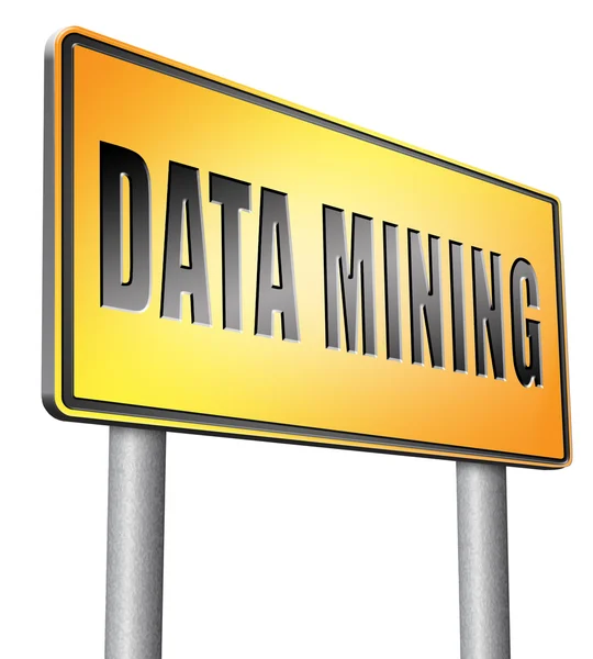 Análisis minero de datos — Foto de Stock