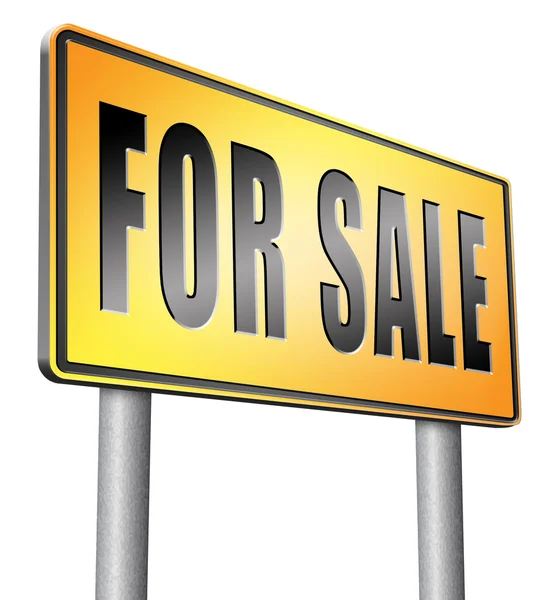 For sale sign — Stock Photo, Image