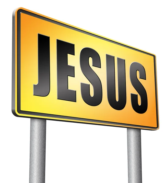 Jesus leading way — Stock Photo, Image