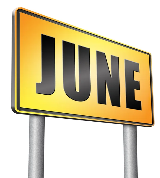 Junho mês de verão — Fotografia de Stock