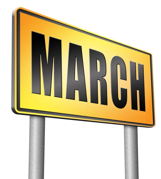 March spring month — Stock Photo, Image