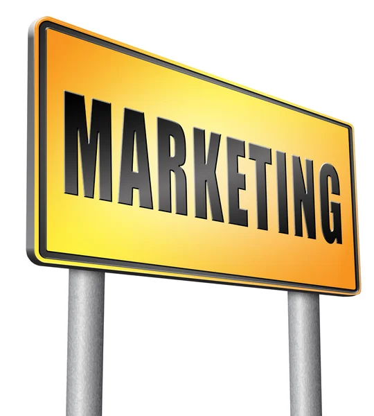 Strategia di marketing target business market plan — Foto Stock